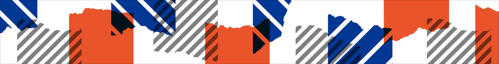 MT Masking Tape - Tsugihagi Blue x Orange-Maskingtape-DutchMills