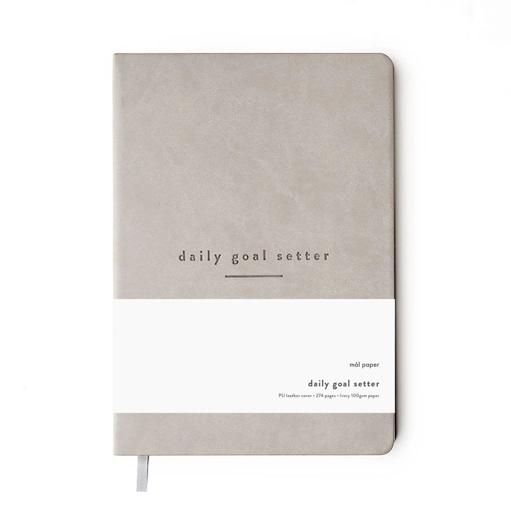 Mål Paper - Daily Goal Setter Planner - Grey-Planner-DutchMills