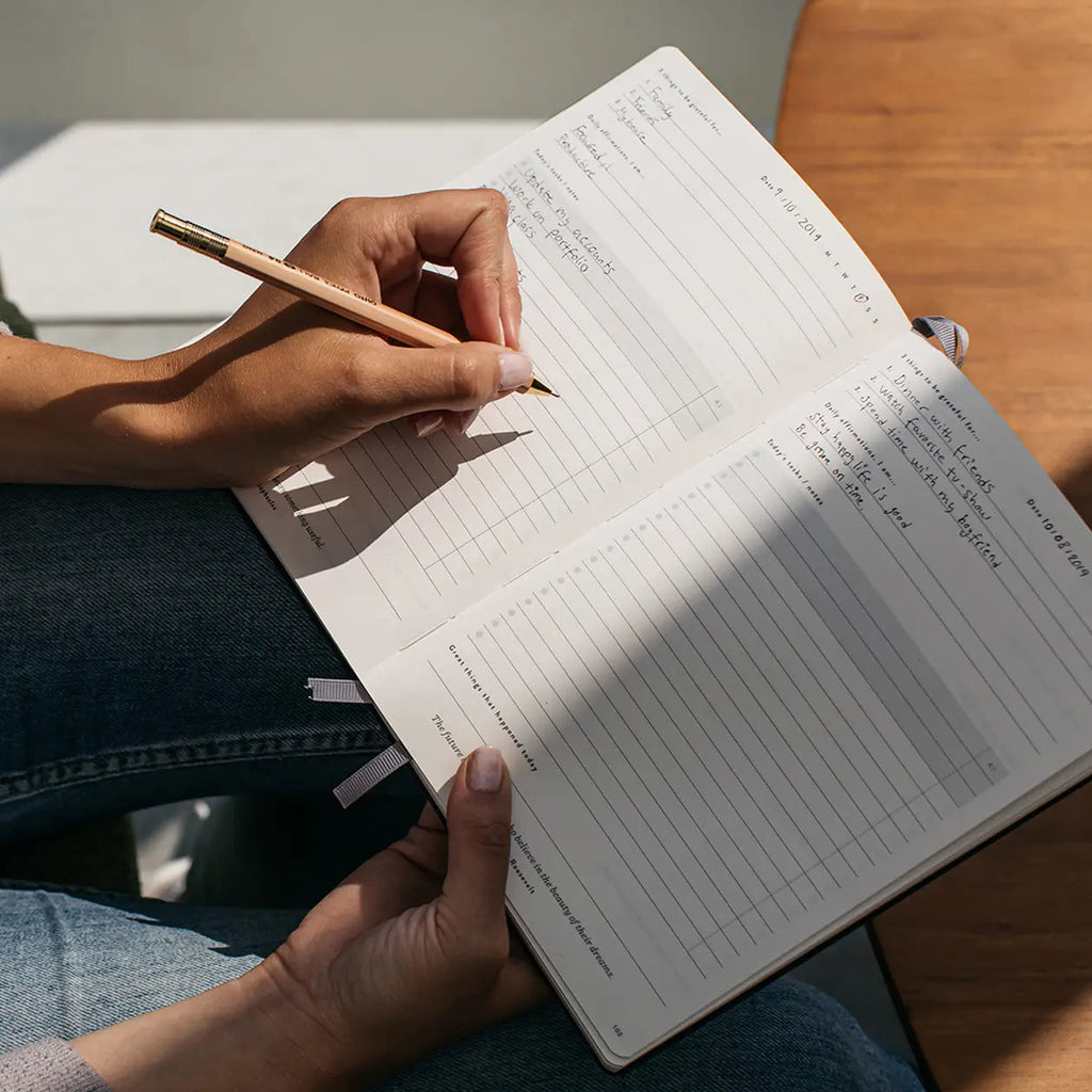 Mål Paper - Daily Goal Setter Planner - Tan-Planner-DutchMills