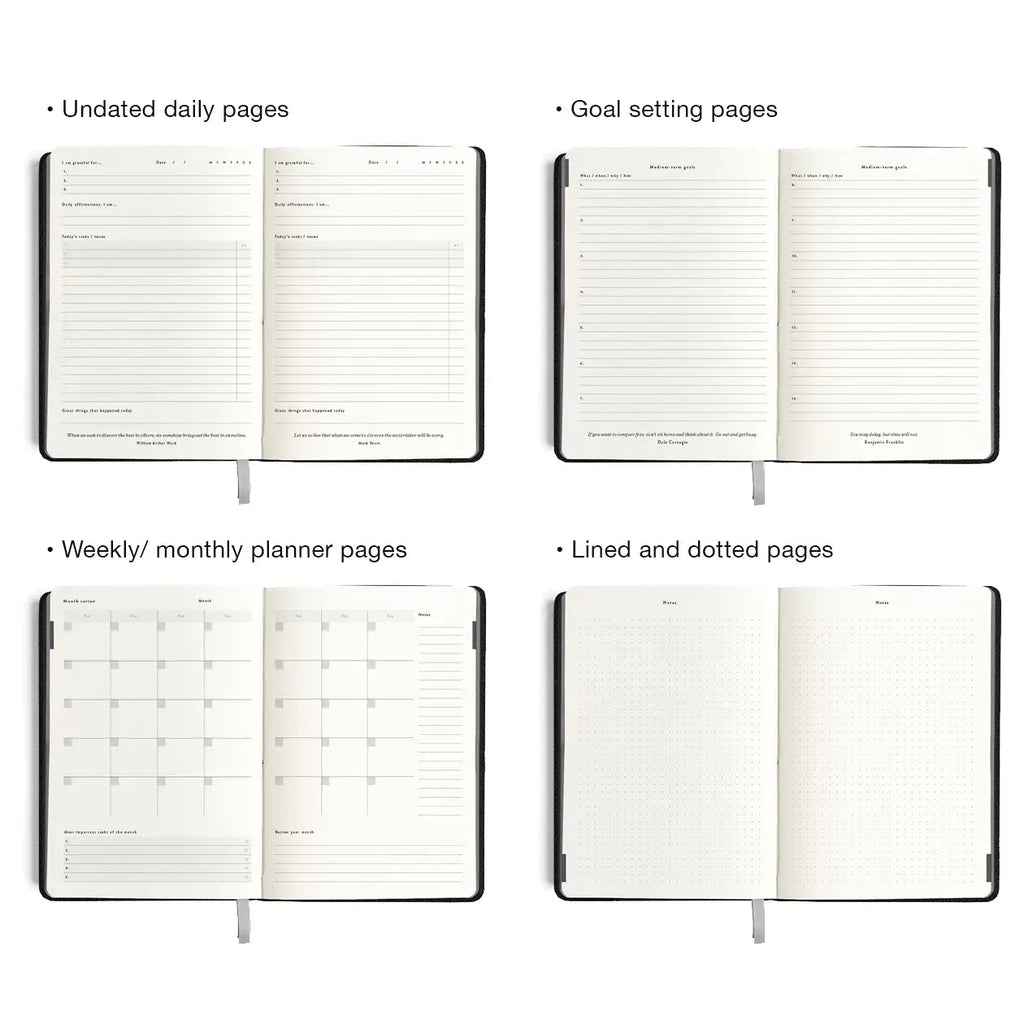 Mål Paper - Daily Goal Setter Planner - Tan-Planner-DutchMills