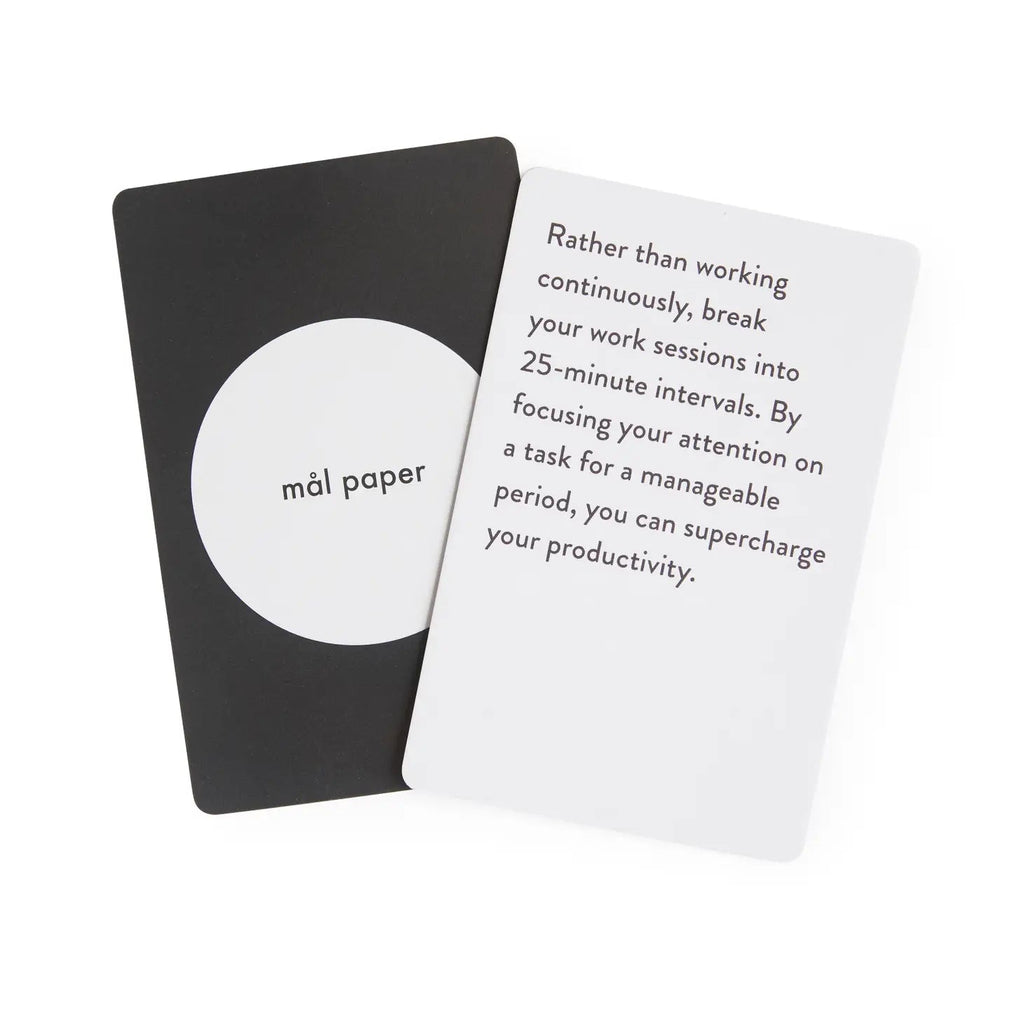 Mål Paper - Mindfulness Meditation Card Deck-Mindfulness-DutchMills