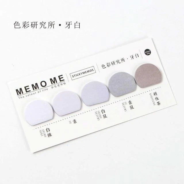 Note Me Memo Me - Sticky Notes - Gray