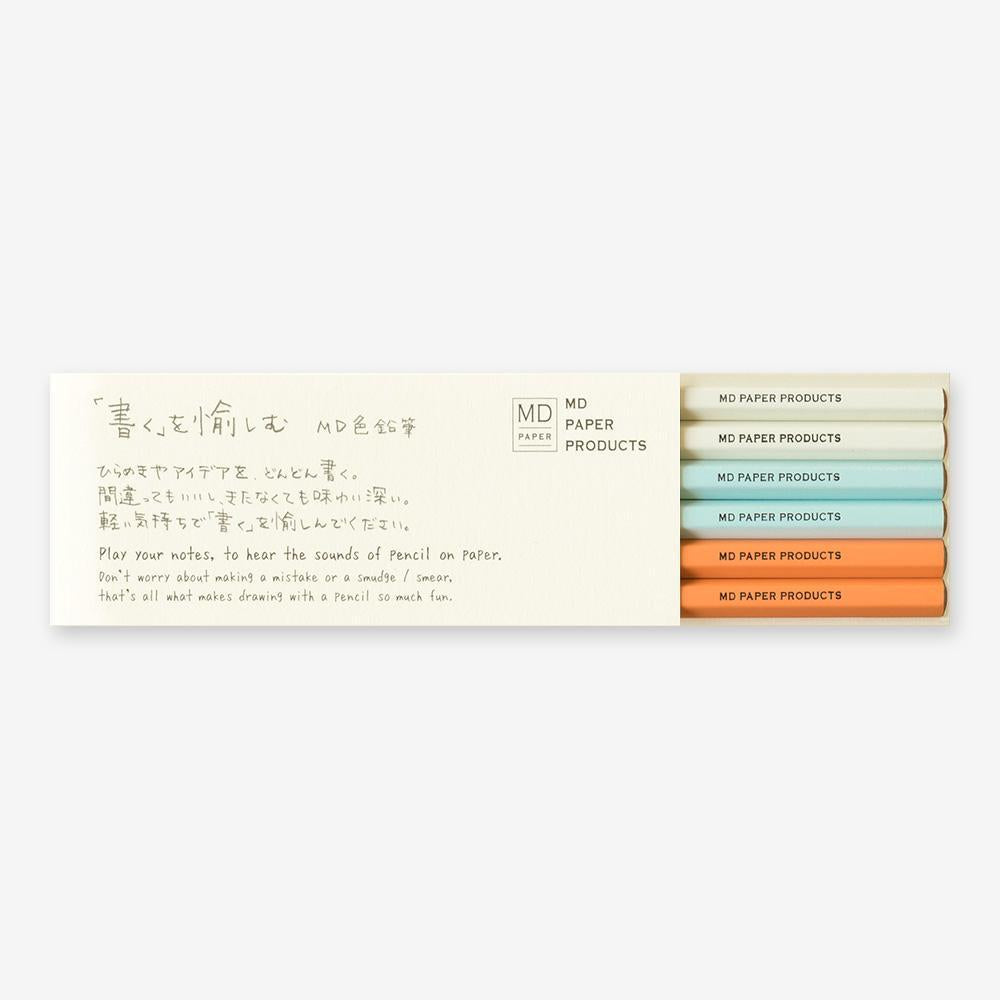 Midori - Color Pencils (6 stuks)-Potlood-DutchMills