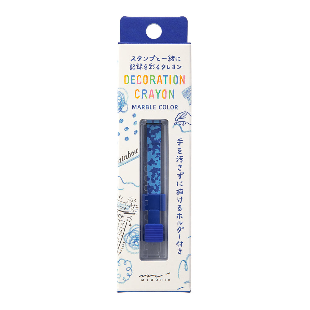 Midori - Decoration Crayon Light Blue x Blue-Vulpotlood-DutchMills