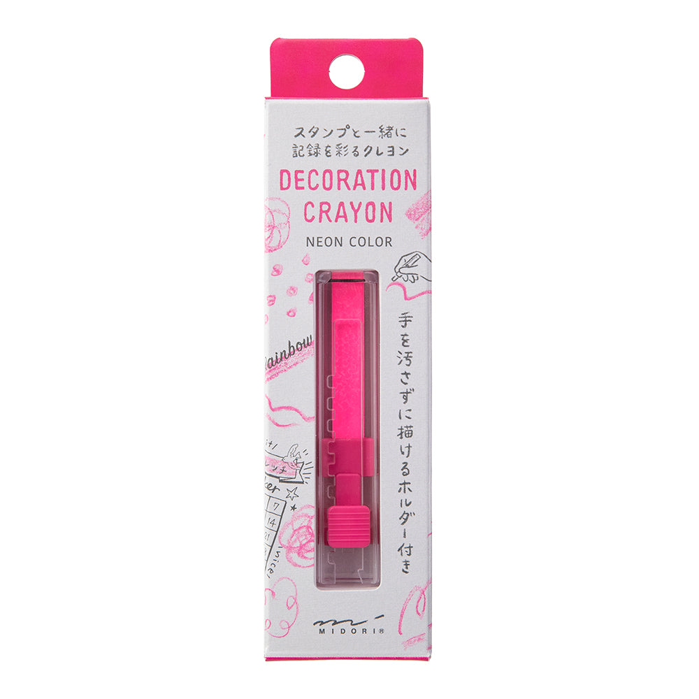Midori - Decoration Crayon Pink-Vulpotlood-DutchMills