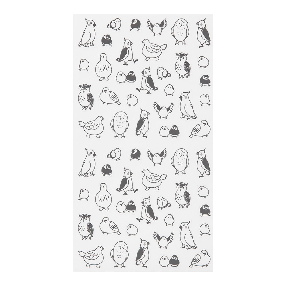 Midori - Diary Sticker Chat Birds-Sticker-DutchMills