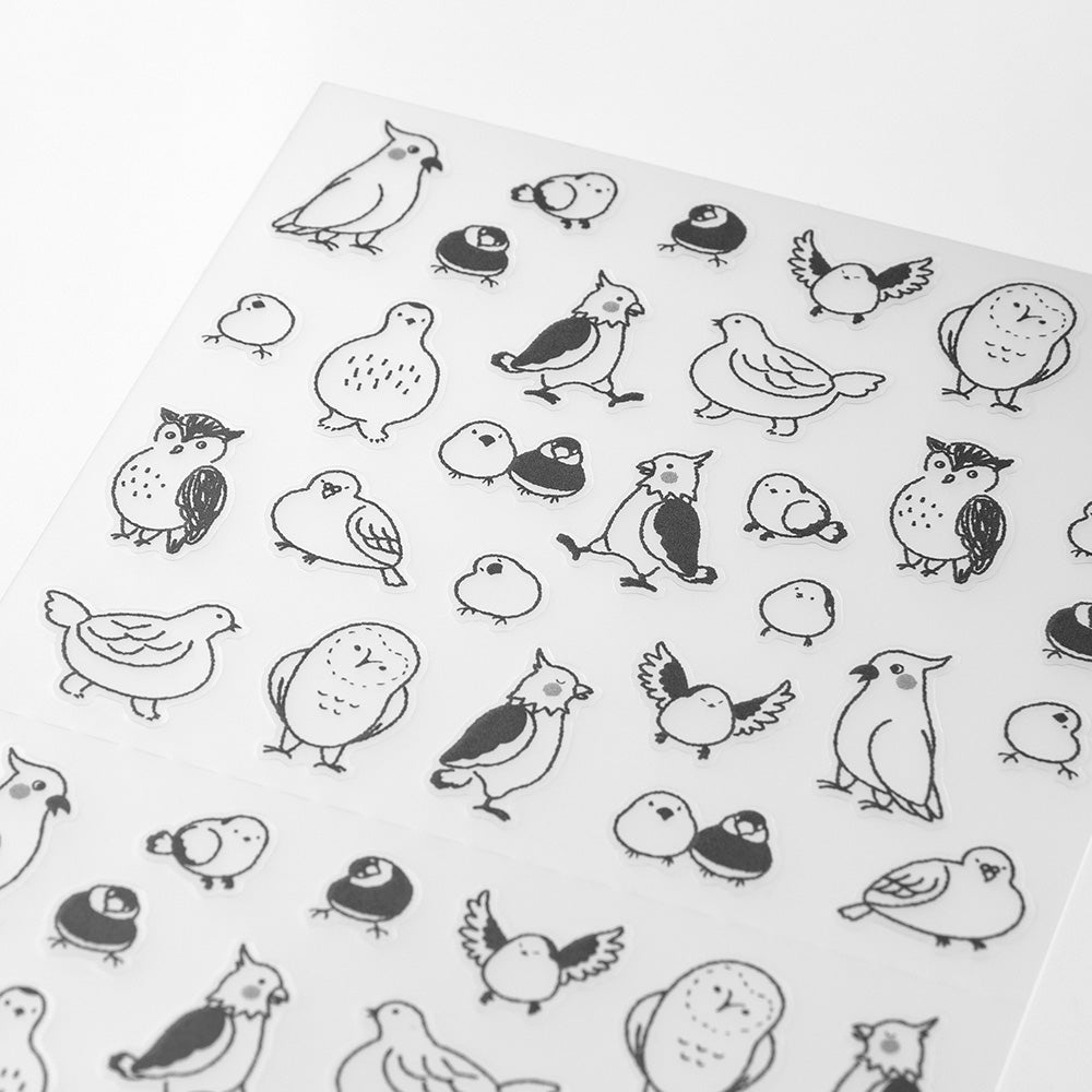 Midori - Diary Sticker Chat Birds-Sticker-DutchMills