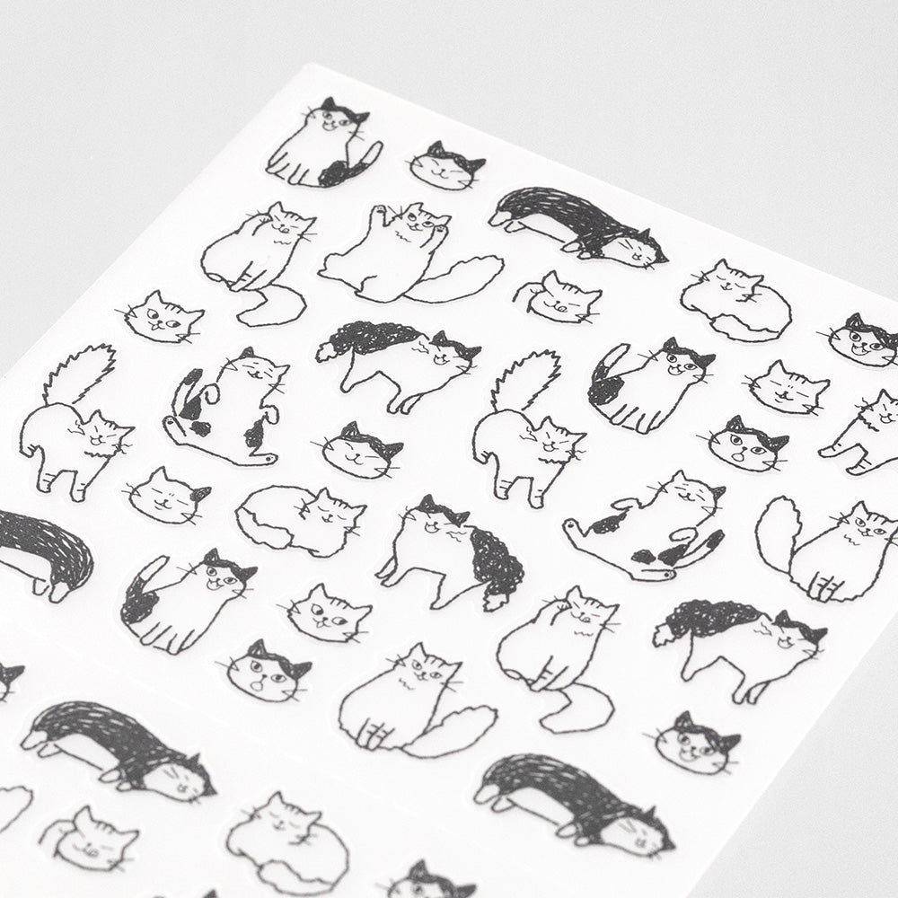 Midori - Diary Sticker Chat Cats-Sticker-DutchMills