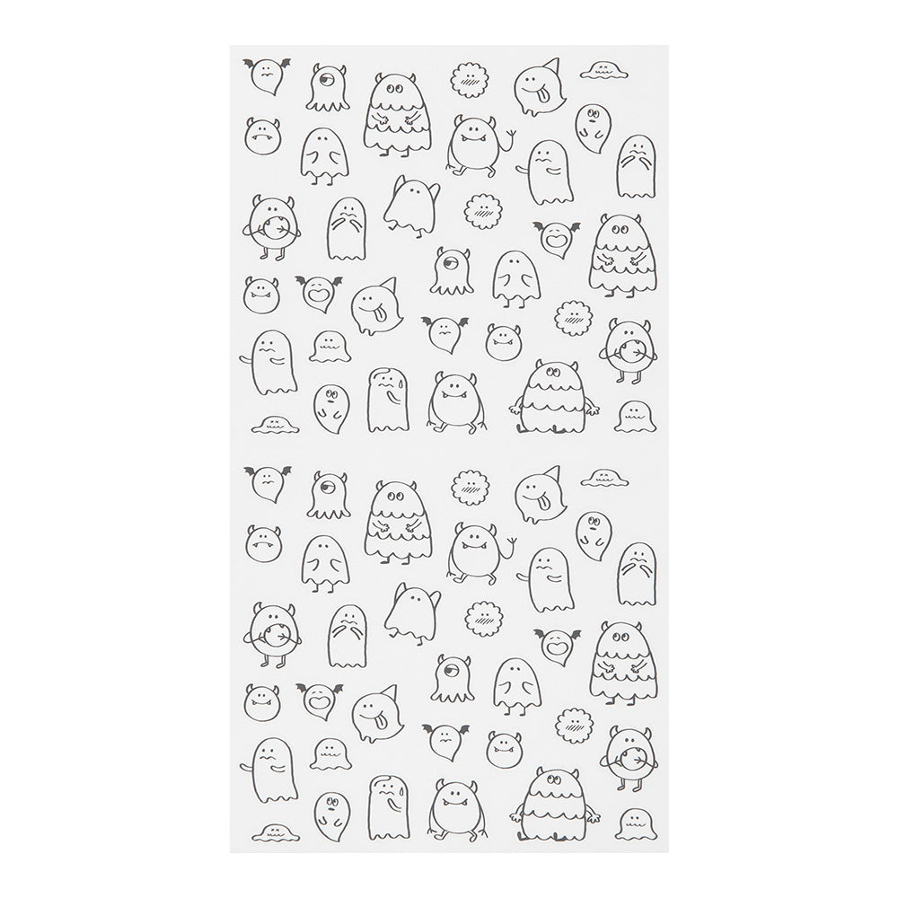 Midori - Diary Sticker Chat Monsters-Sticker-DutchMills