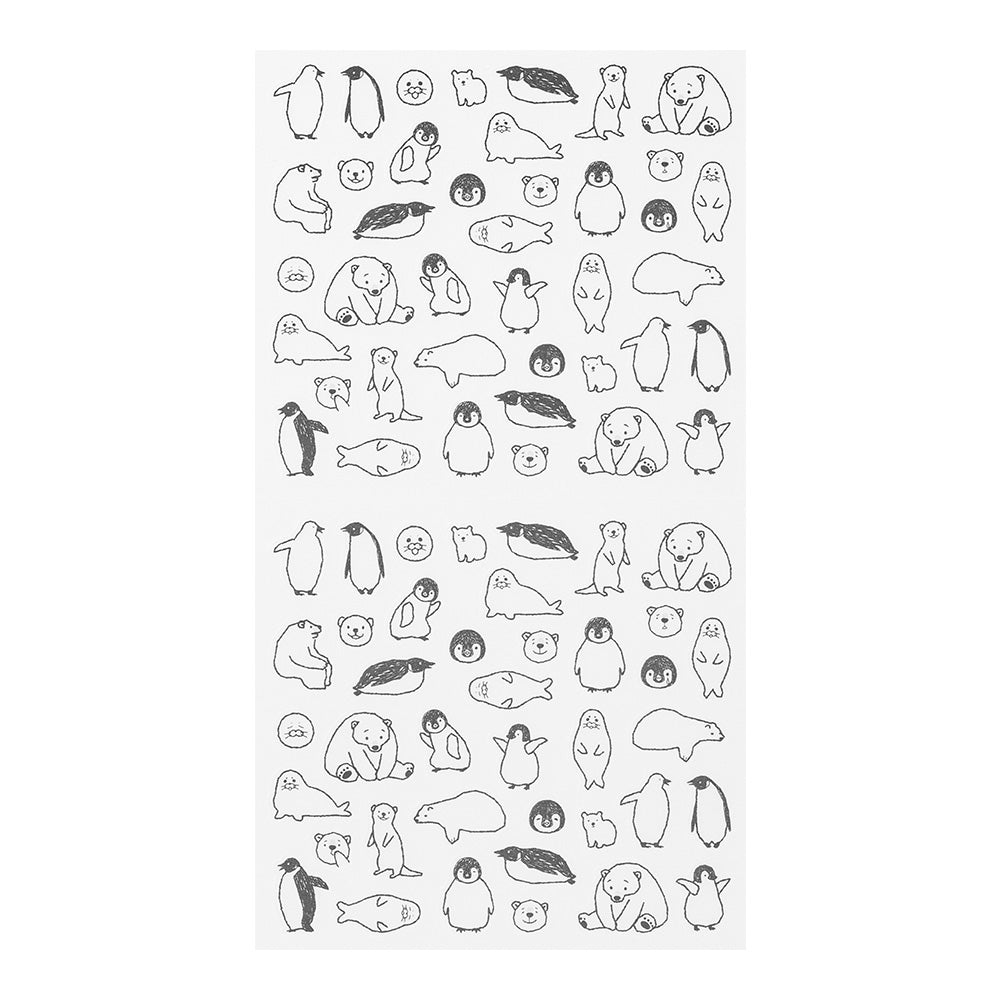 Midori - Diary Sticker Chat Sea Creatures-Sticker-DutchMills