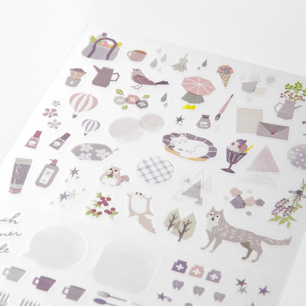 Midori - Diary Sticker Color Lavender-Sticker-DutchMills