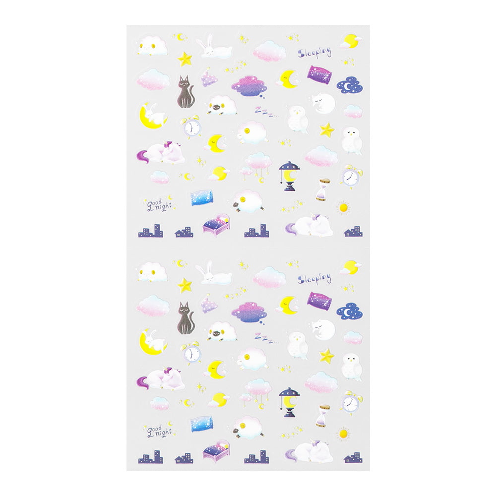 Midori - Diary Sticker Health Sleep-Sticker-DutchMills