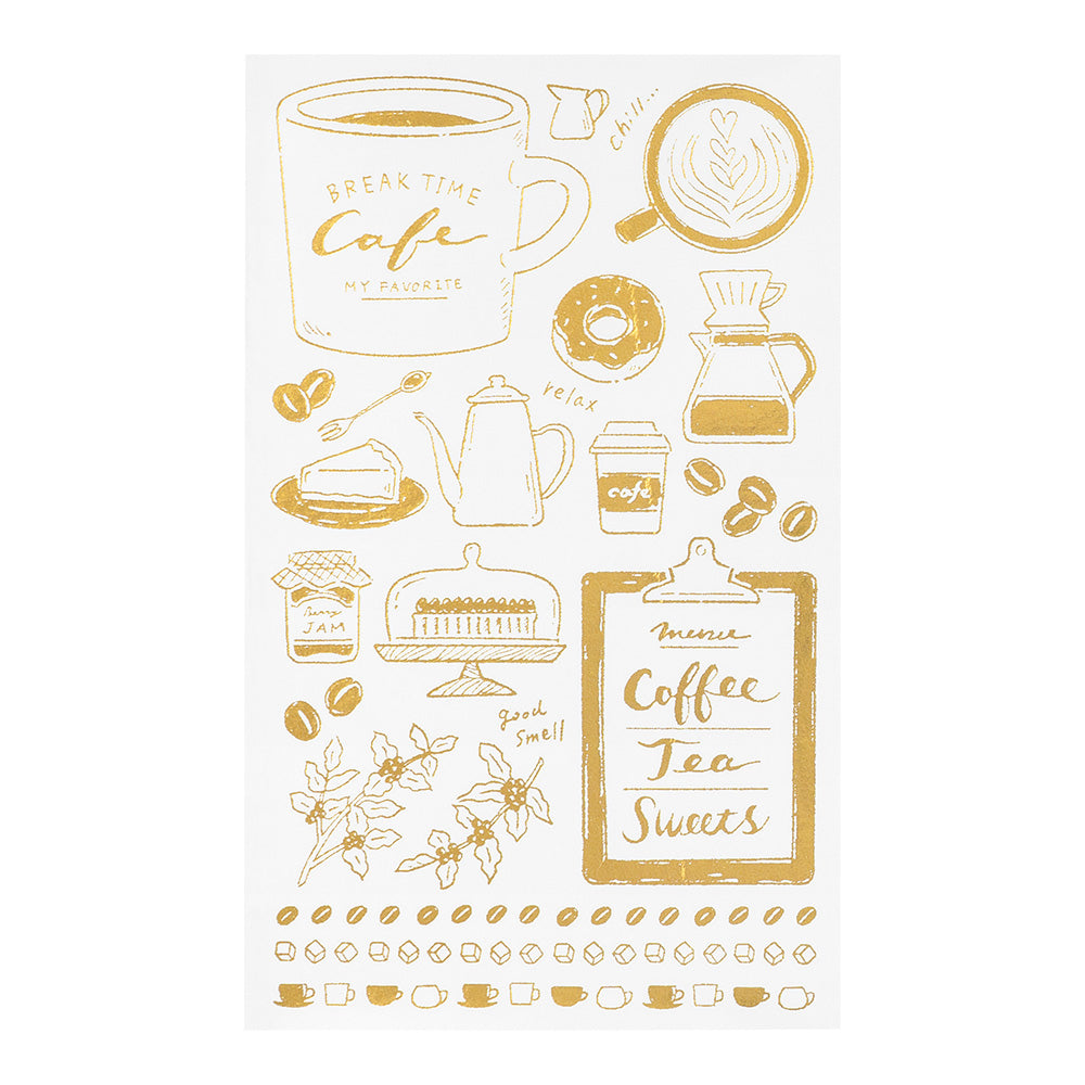 Midori - Foil Transfer Sticker - Coffee-Sticker-DutchMills