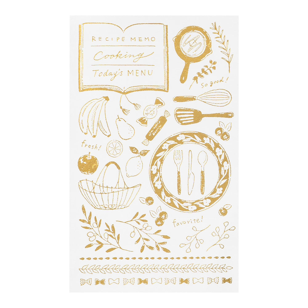 Midori - Foil Transfer Sticker - Kitchen-Sticker-DutchMills