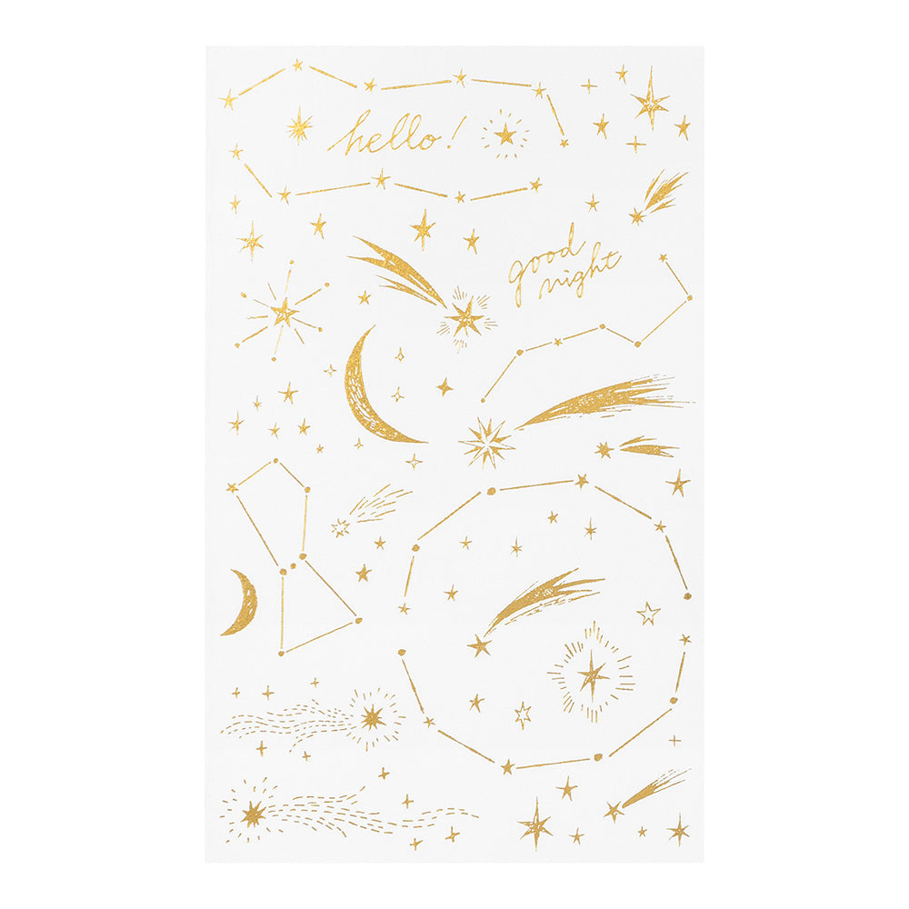 Midori - Foil Transfer Sticker - Star-Sticker-DutchMills