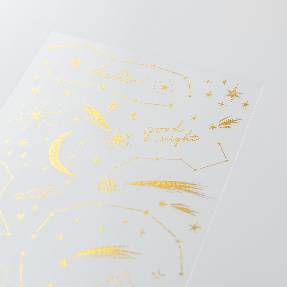 Midori - Foil Transfer Sticker - Star-Sticker-DutchMills