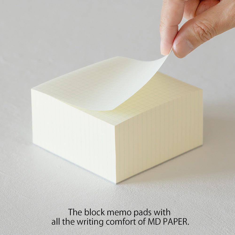 Midori - MD Block Memo Pad - Grid-Memoblok-DutchMills