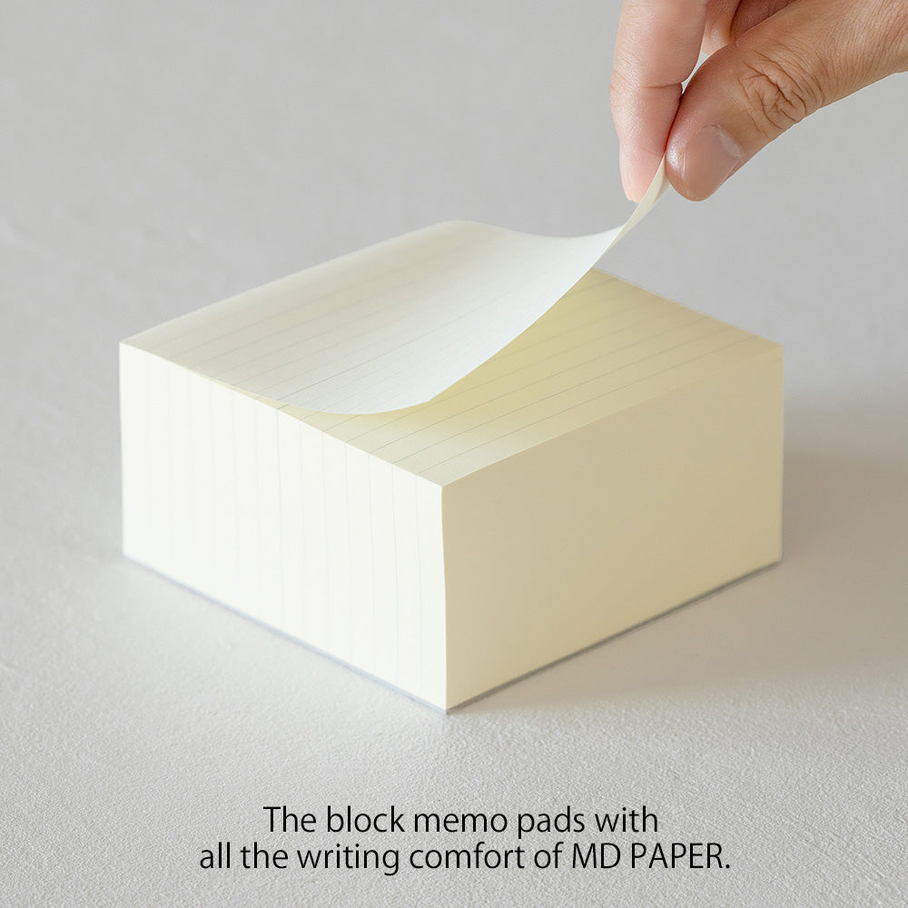 Midori - MD Block Memo Pad - Lined-Memoblok-DutchMills