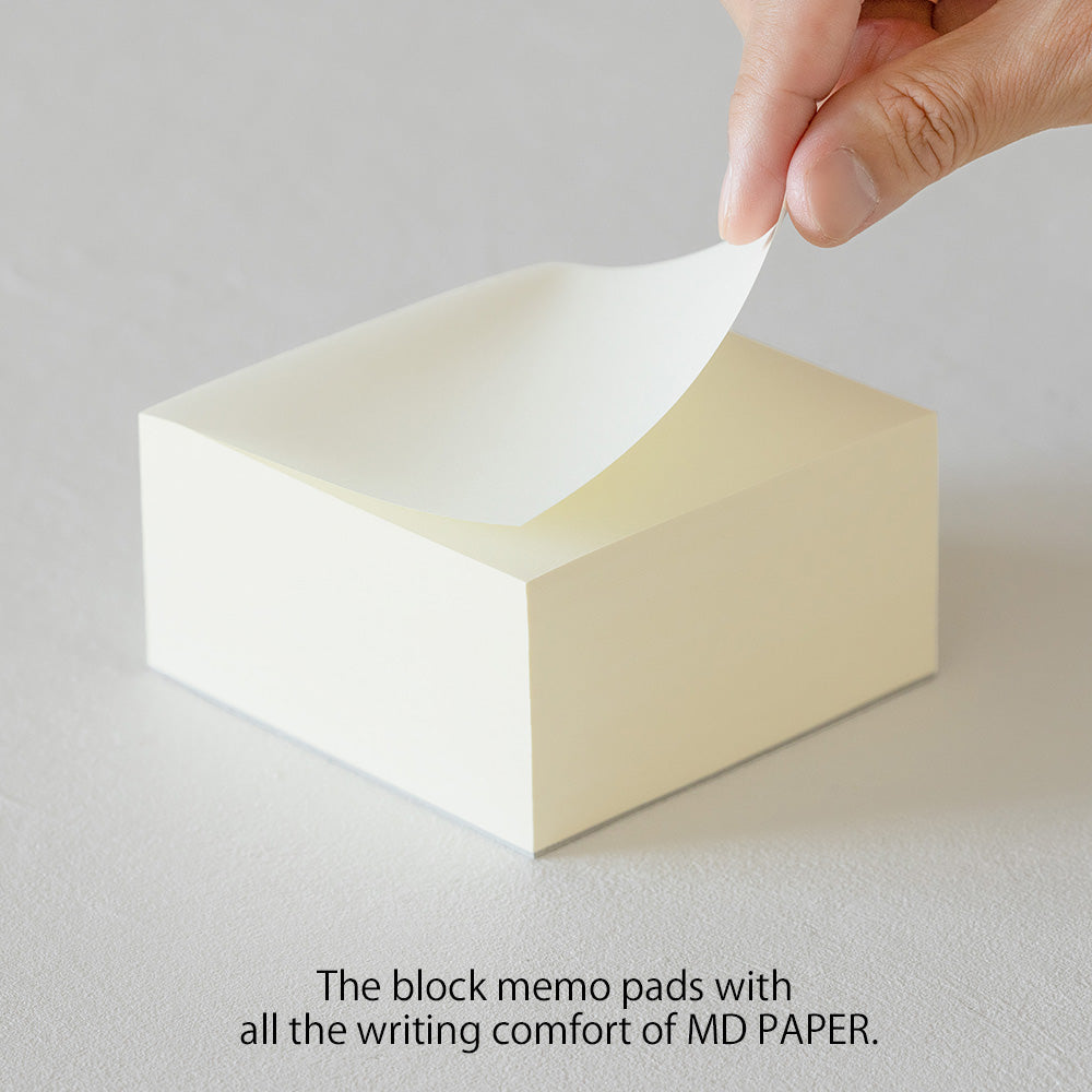 Midori - MD Block Memo Pad - Plain-Memoblok-DutchMills
