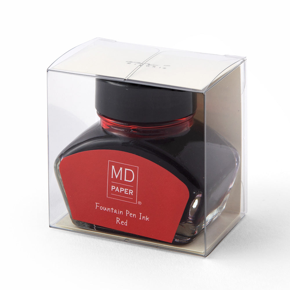 Midori - MD Bottled Ink - Red - Limited-Inkt-DutchMills