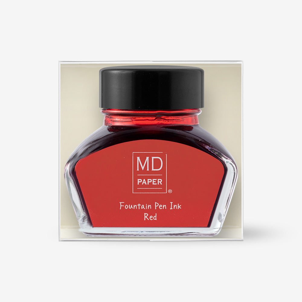 Midori - MD Bottled Ink - Red - Limited-Inkt-DutchMills