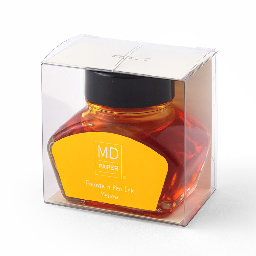 Midori - MD Bottled Ink - Yellow - Limited-Inkt-DutchMills