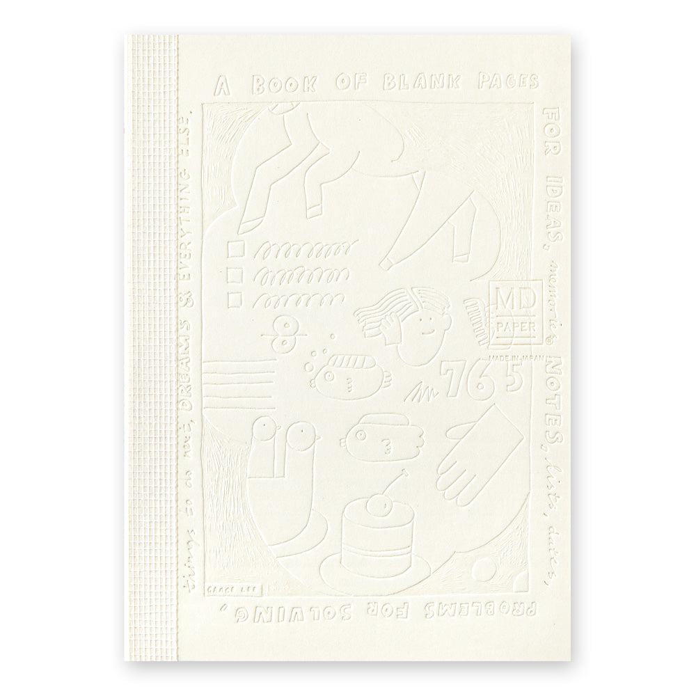 Midori - MD Notebook A6 Blank - Artist Collab Grace Lee-Notitieboek-DutchMills