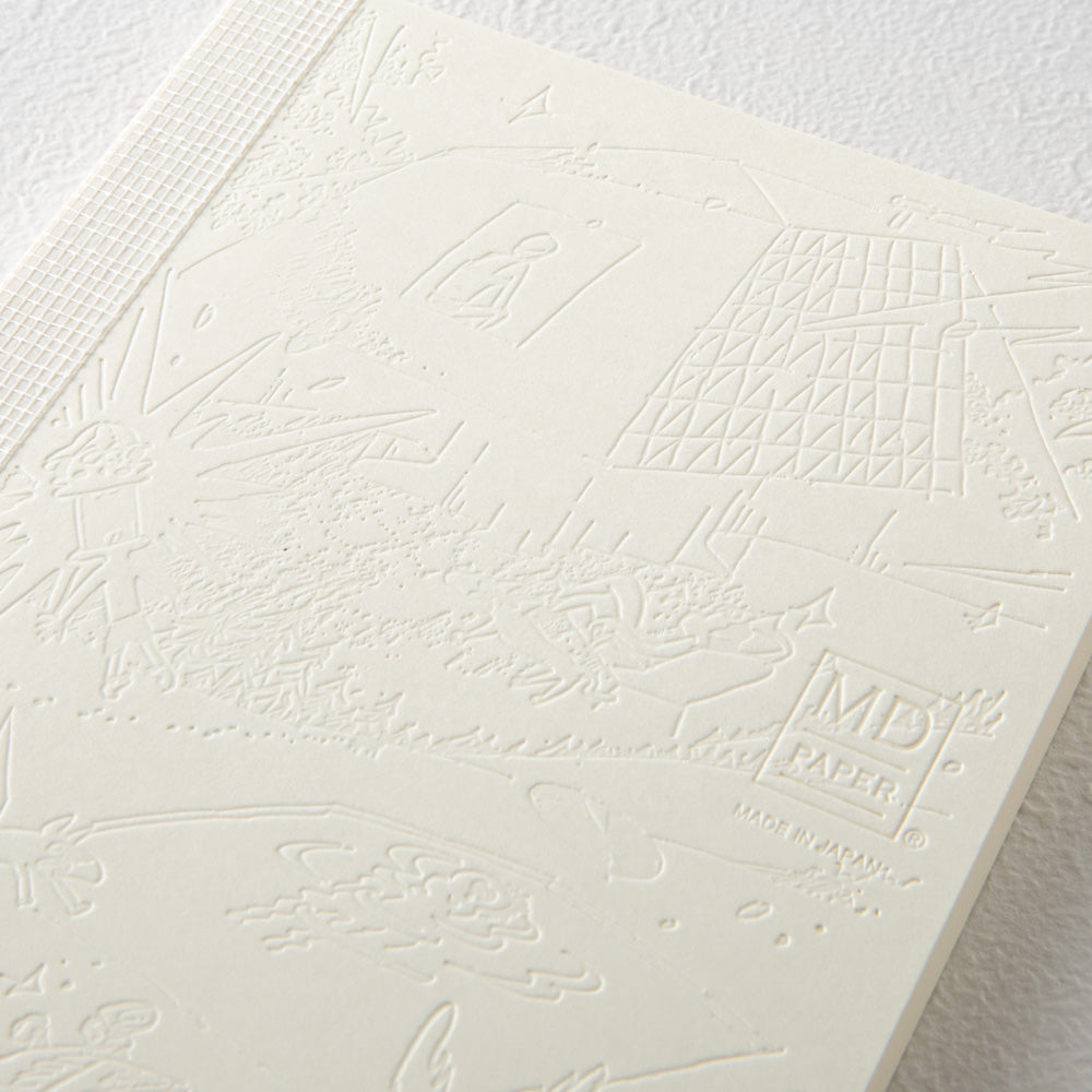 Midori - MD Notebook A6 Blank - Artist Collab Katsuki Tanaka-Notitieboek-DutchMills