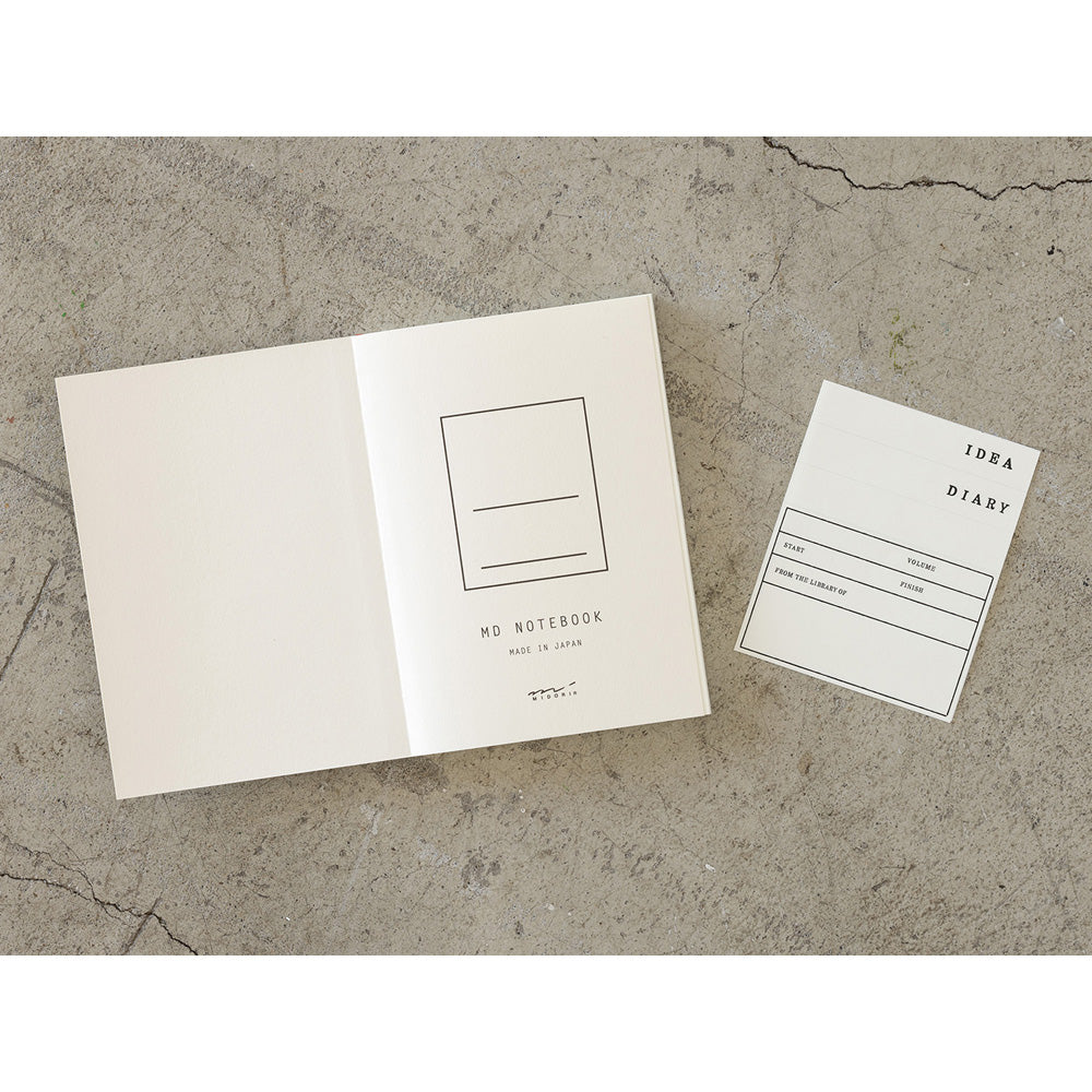 Midori - MD Notebook A6 Blank - Artist Collab Katsuki Tanaka-Notitieboek-DutchMills