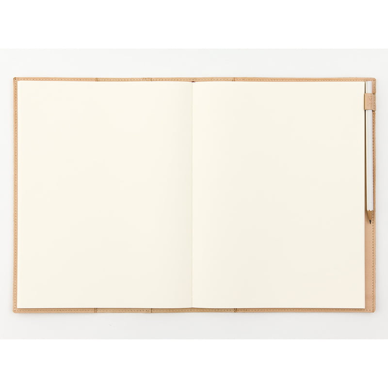 Midori - MD Notebook Goat Leather Cover A4 (L)-Cover-DutchMills