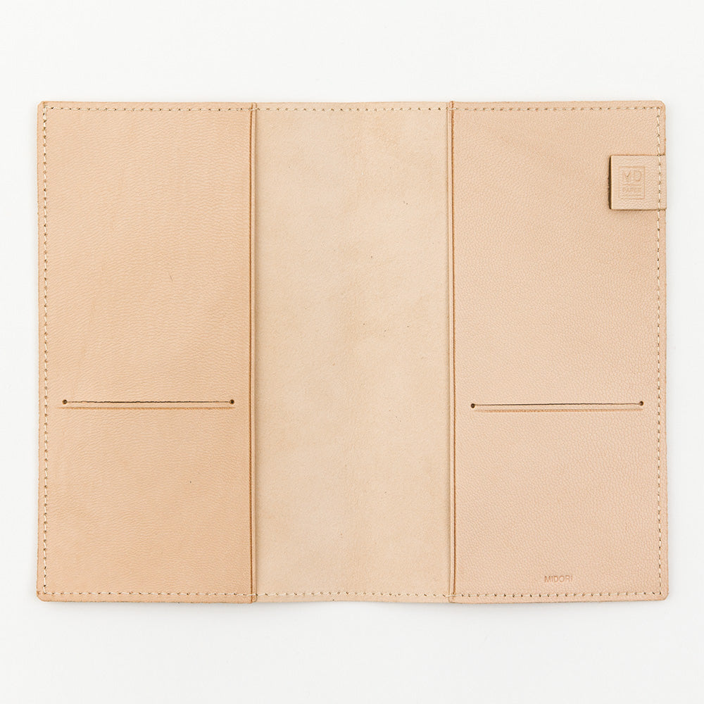 Midori - MD Notebook Goat Leather Cover B6 Slim-Cover-DutchMills