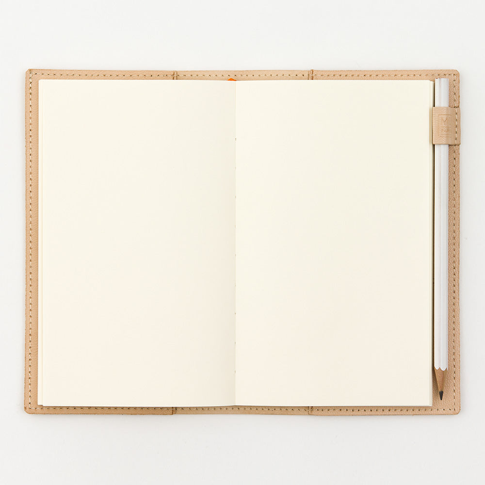 Midori - MD Notebook Goat Leather Cover B6 Slim-Cover-DutchMills