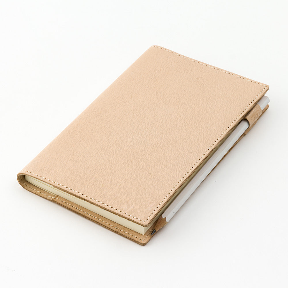 Midori - MD Notebook Goat Leather Cover B6 Slim-Cover-DutchMills