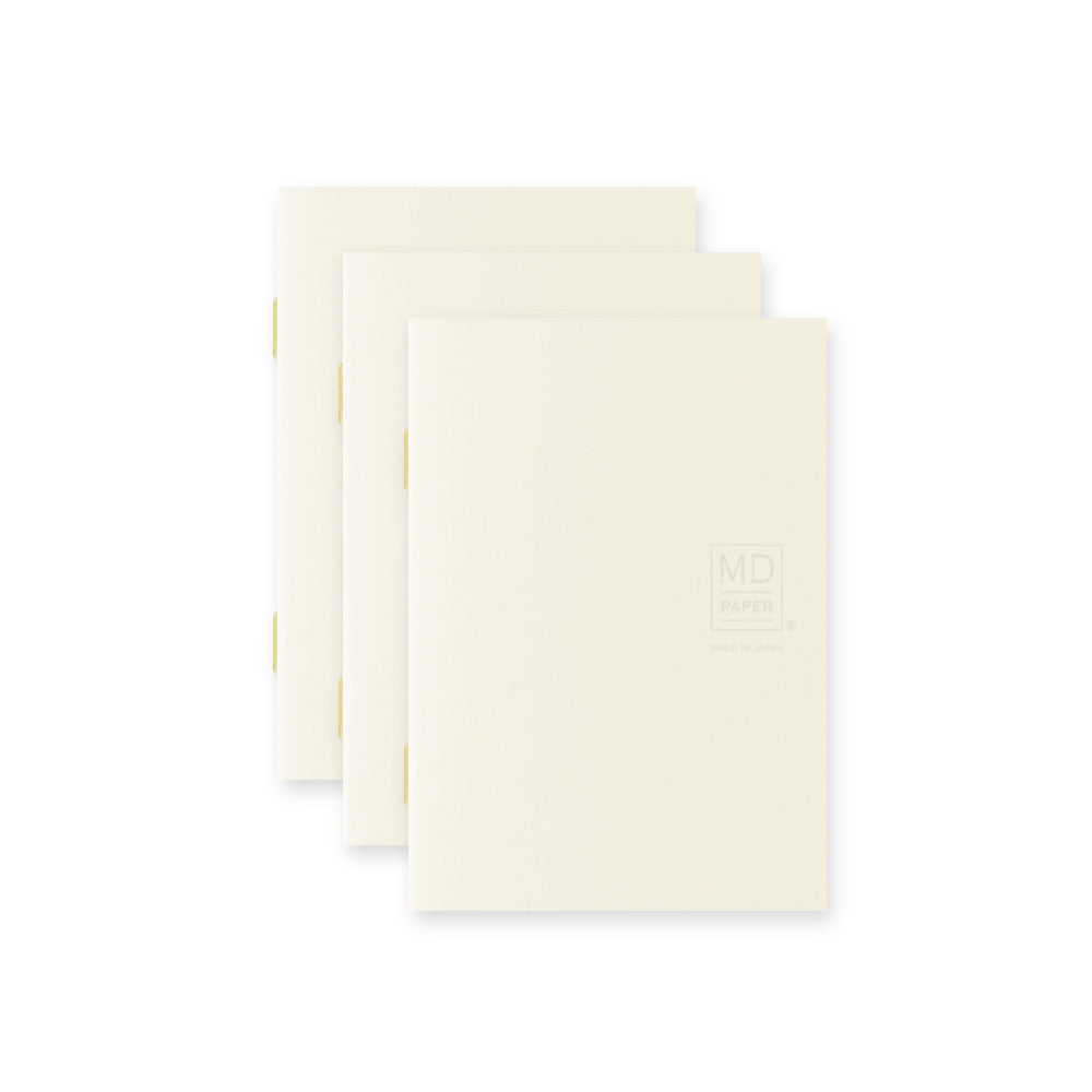 Midori - Notebook Light A7 - 3 pack - Grid-Notitieboek-DutchMills