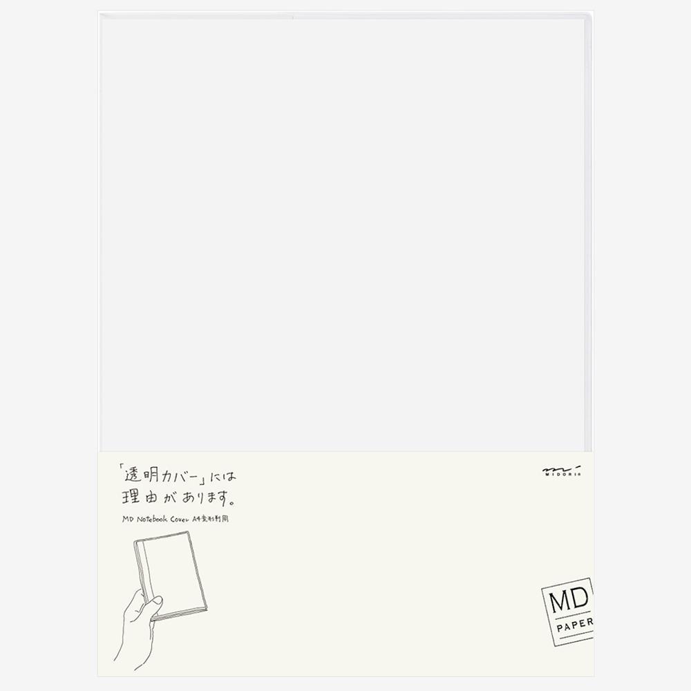 Midori - MD Notebook Plastic Cover A4 (L)-Notitieboek-DutchMills