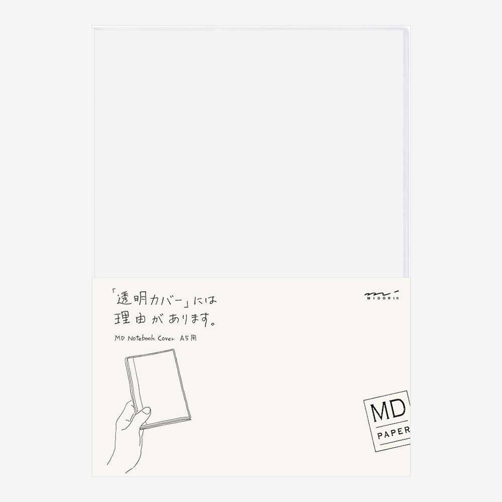 Midori - MD Notebook Plastic Cover A5-Notitieboek-DutchMills