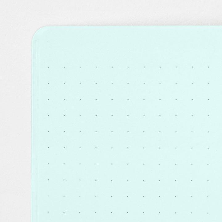 Midori - Notebook Color Dot Grid - Blue-Notitieboek-DutchMills