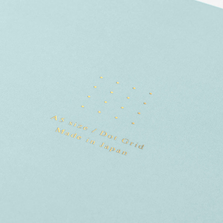 Midori - Notebook Color Dot Grid - Blue-Notitieboek-DutchMills