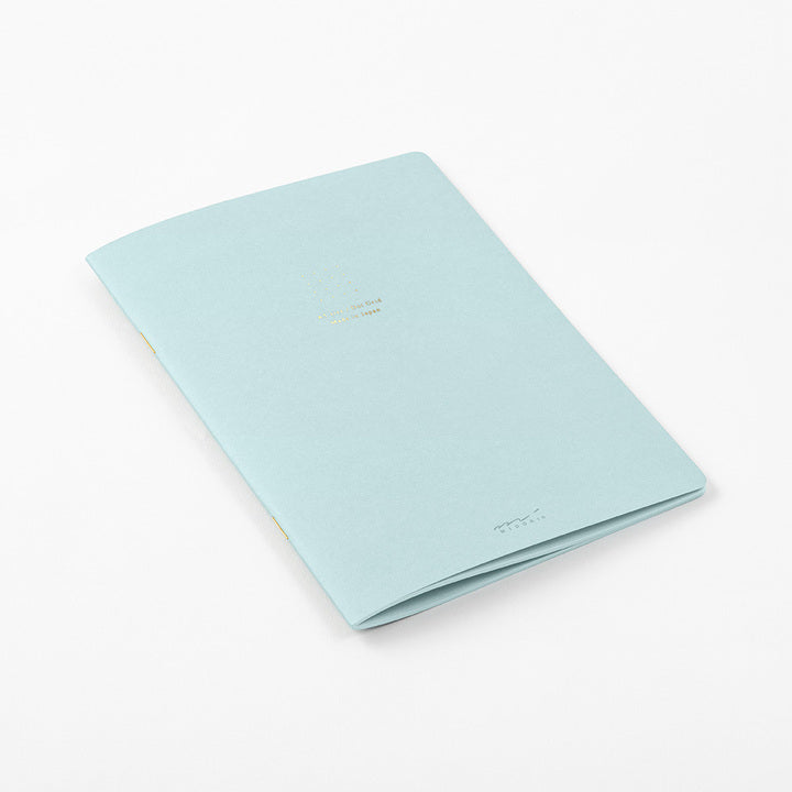 Midori - Notebook Color Dot Grid - Blue-Notitieboek-DutchMills