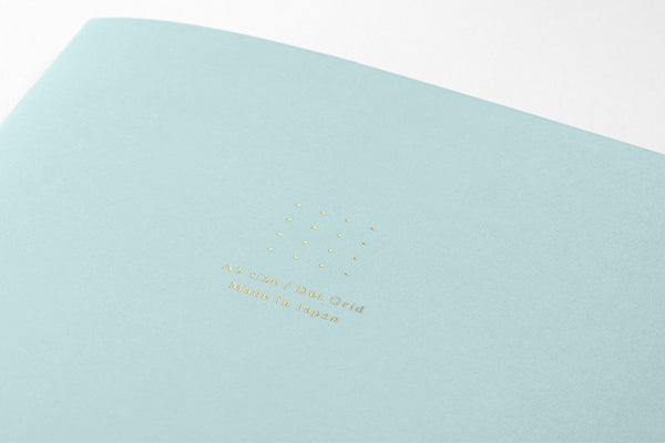 Midori - Notebook Color Dot Grid - Blue-Notitieboek-DutchMills