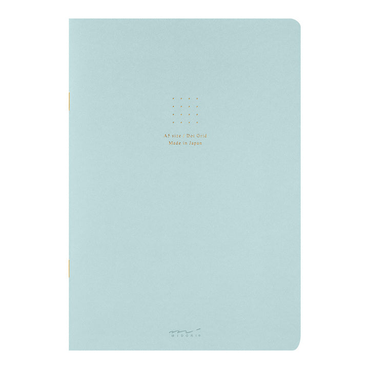 Midori - Notebook Color Dot Grid - Blue-Notitieboek-DutchMills