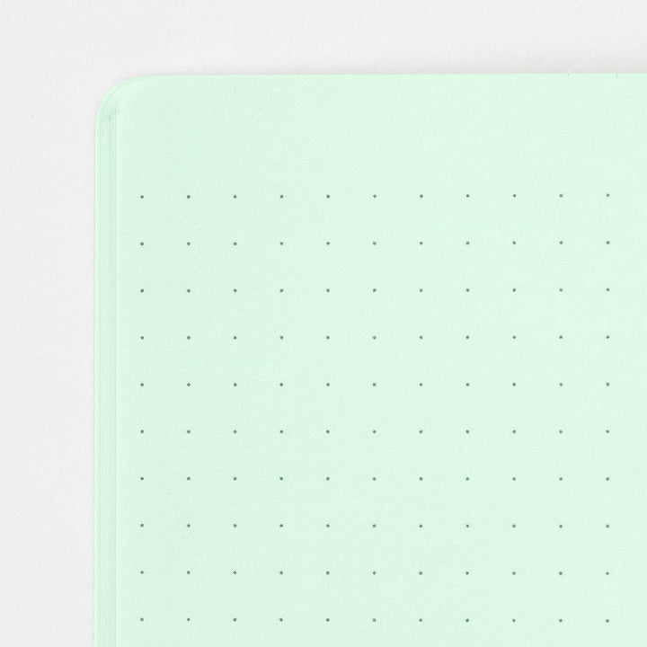 Midori - Notebook Color Dot Grid - Green-Notitieboek-DutchMills