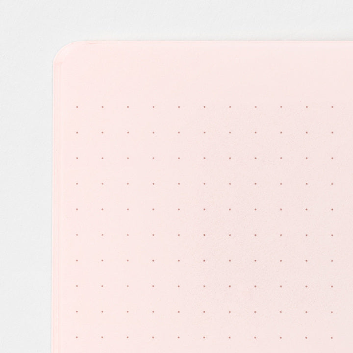 Midori - Notebook Color Dot Grid - Pink-Notitieboek-DutchMills