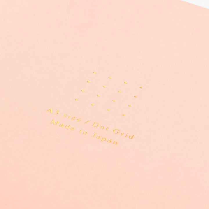 Midori - Notebook Color Dot Grid - Pink-Notitieboek-DutchMills