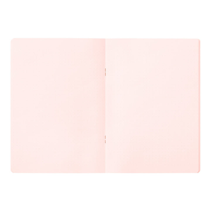 Midori - Notebook Color Dot Grid - Pink-Notitieboek-DutchMills