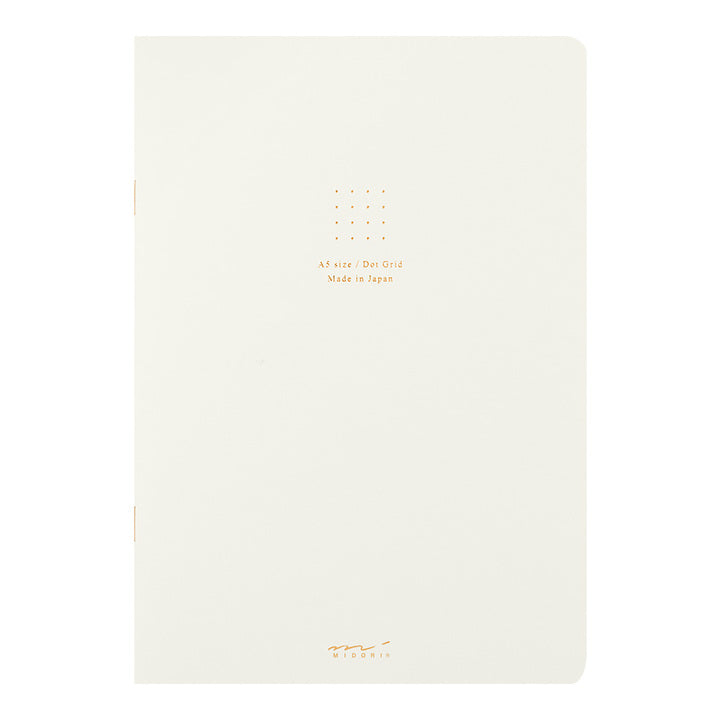 Midori - Notebook Color Dot Grid - White-Notitieboek-DutchMills