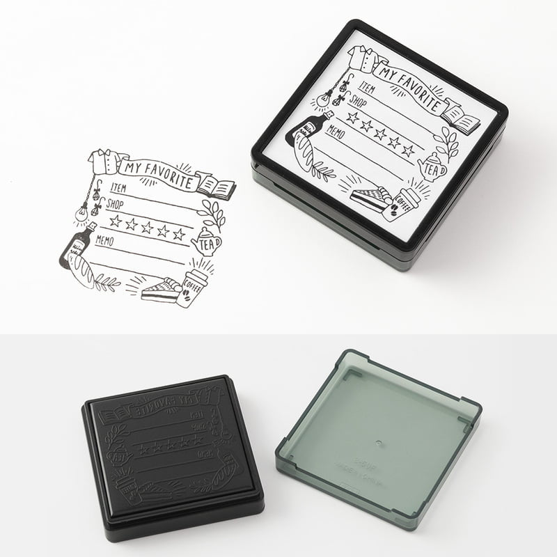 Midori - Paintable Stamp - My Favorite-Stempel-DutchMills