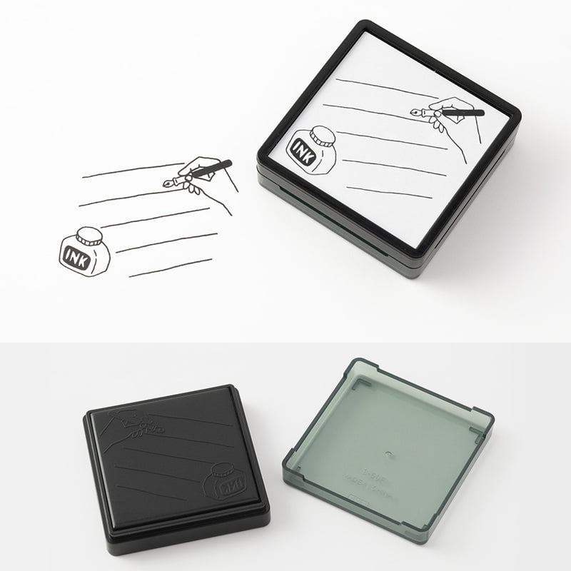Midori - Paintable Stamp - Stationery-Sticker-DutchMills