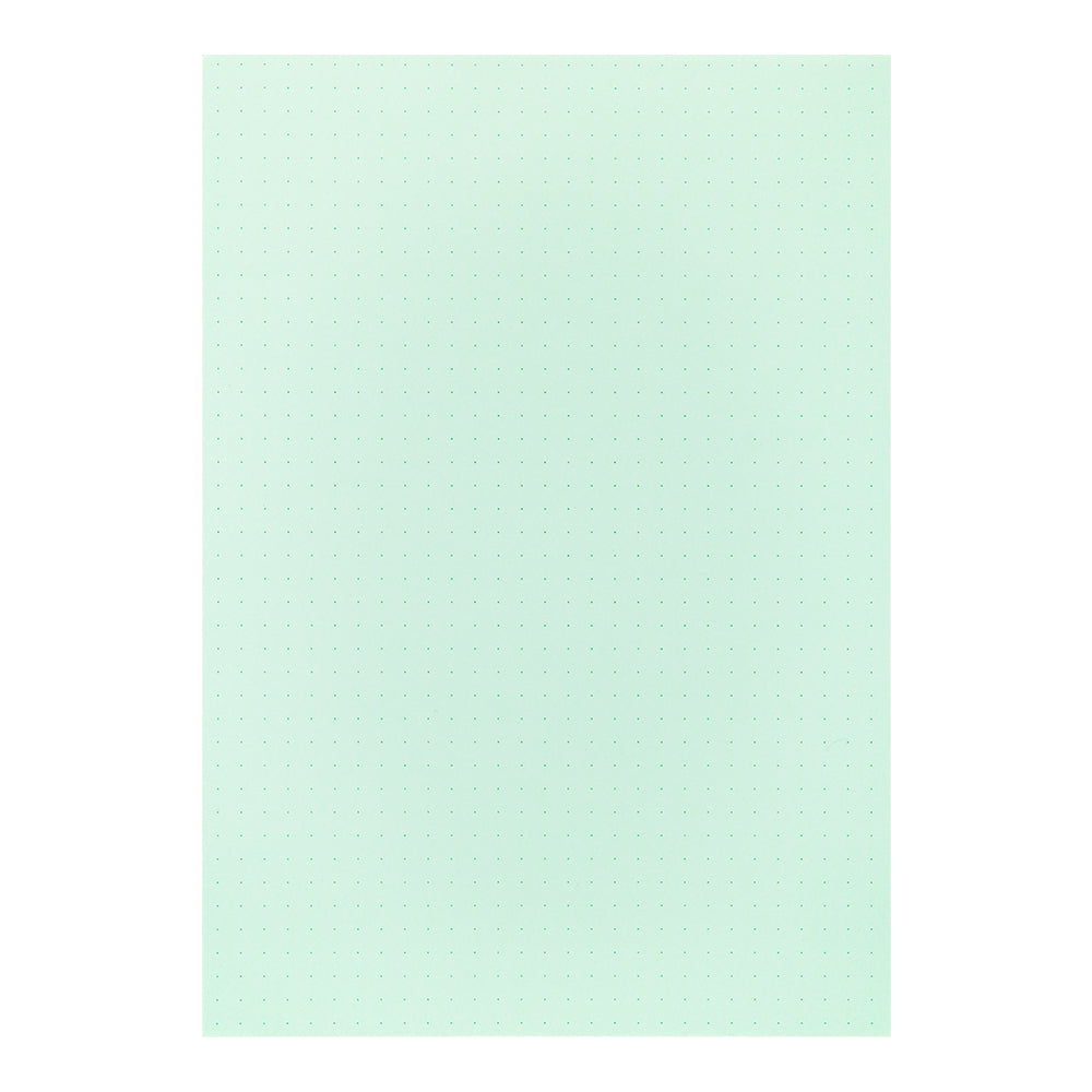 Midori - Paper Pad Color Dot Grid - Green-Notitieblok-DutchMills