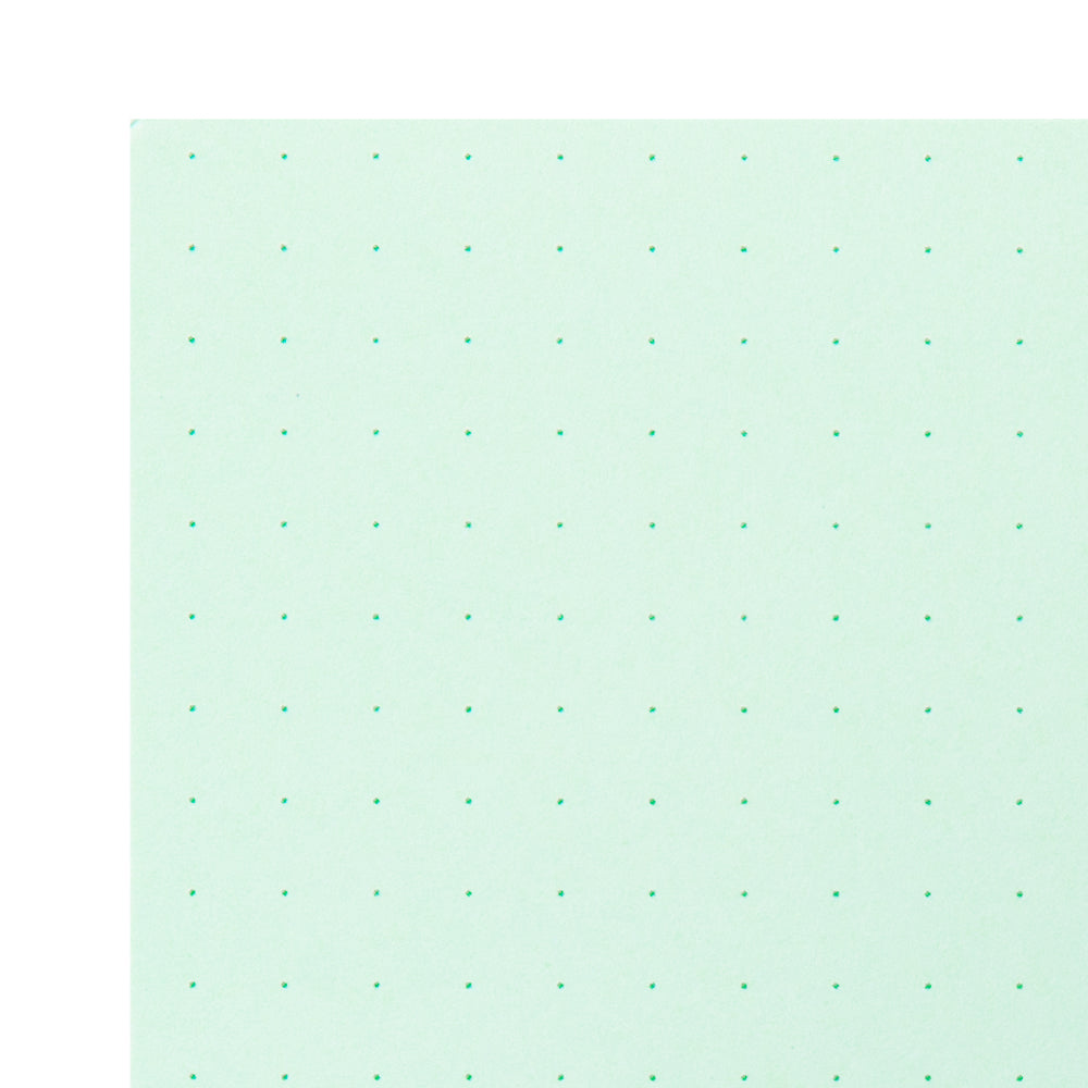 Midori - Paper Pad Color Dot Grid - Green-Notitieblok-DutchMills